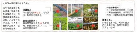 中国节水灌溉设备行业投资企业推荐——大宇节水常见灌溉技术介绍